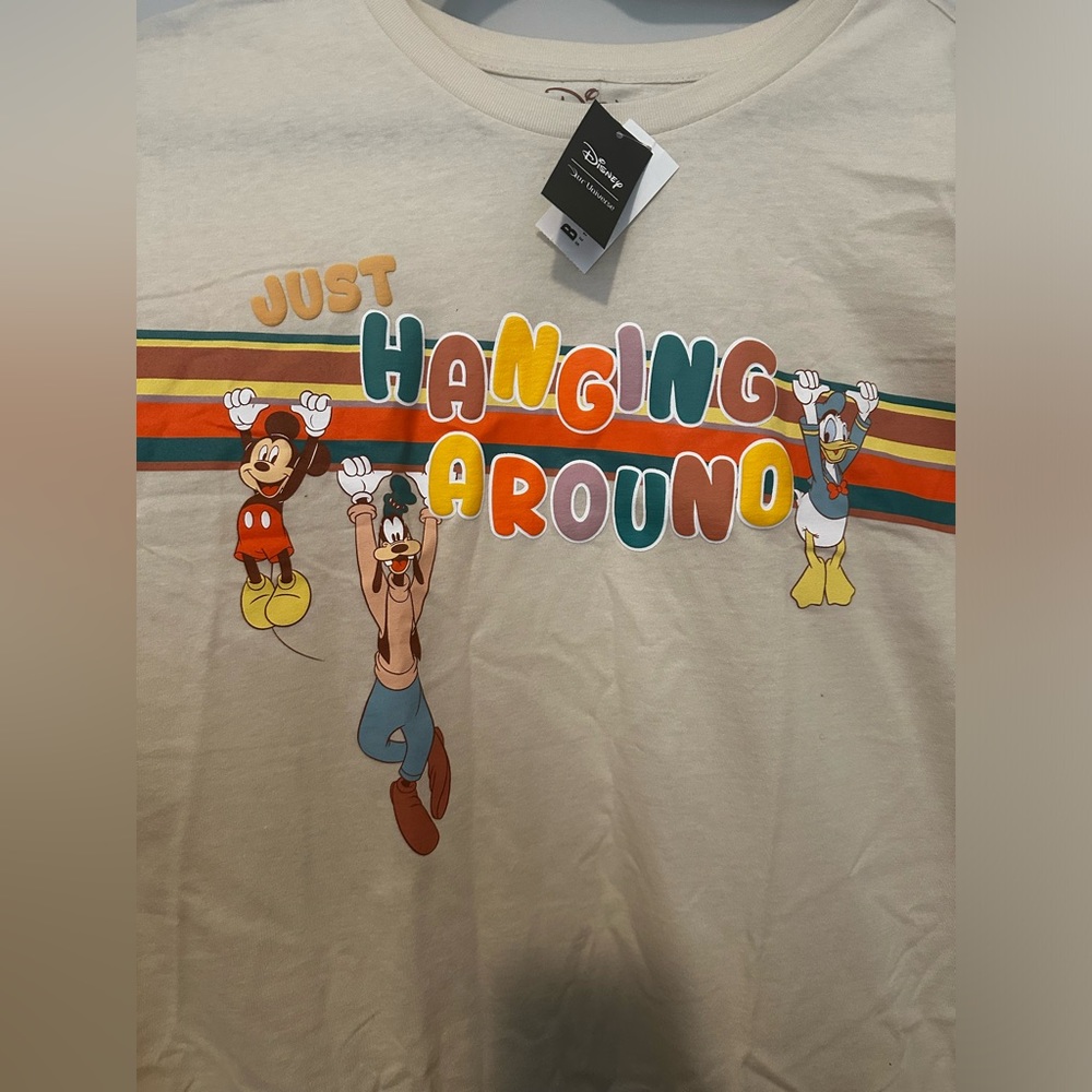 Disney Mickey and Friends Hanging Around T-Shirt Size 2x NWT